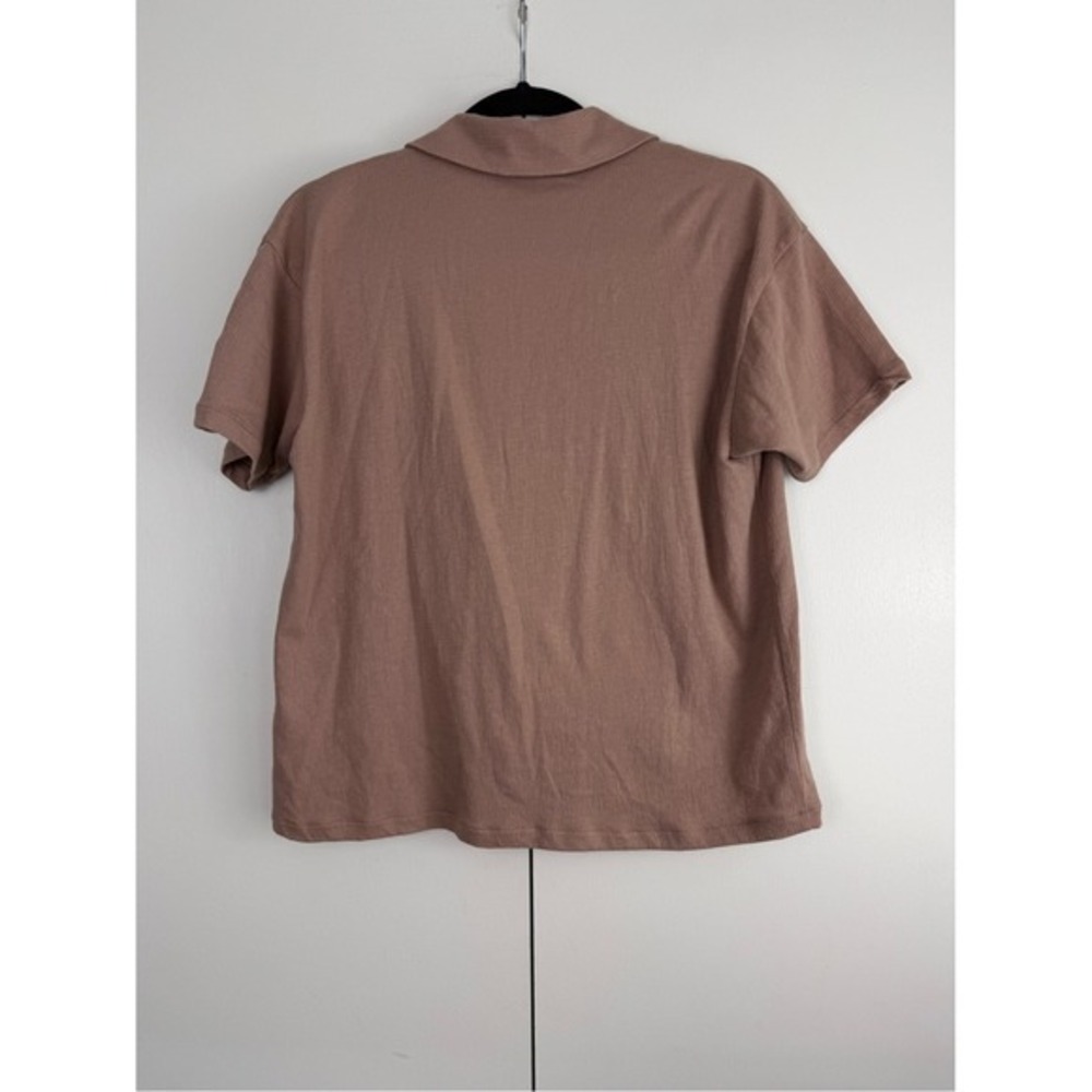 Madewell Relaxed Button-Down Short Sleeve Shirt Collared - Picture 2 of 10